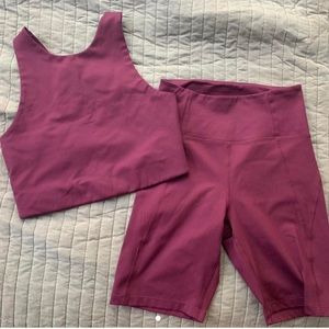 Plum Girlfriend Collective Set
